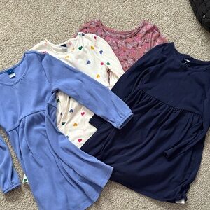 Girls 5T Long Sleeve Dress Lot